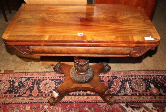 Victorian tea table